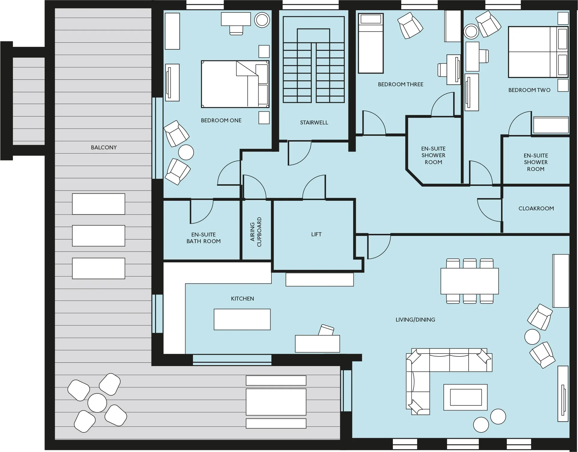 apartment 201 floorplan